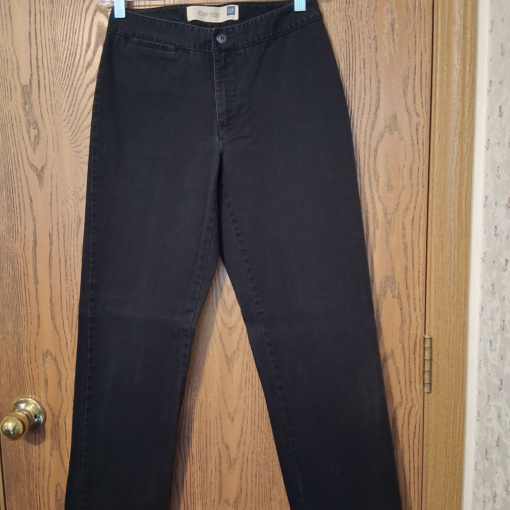 GAP Black Low Rise Trousers